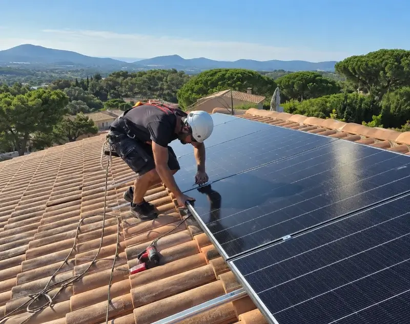 Installateur panneaux solaires Tourtoirac — pose photovoltaïque sur toiture