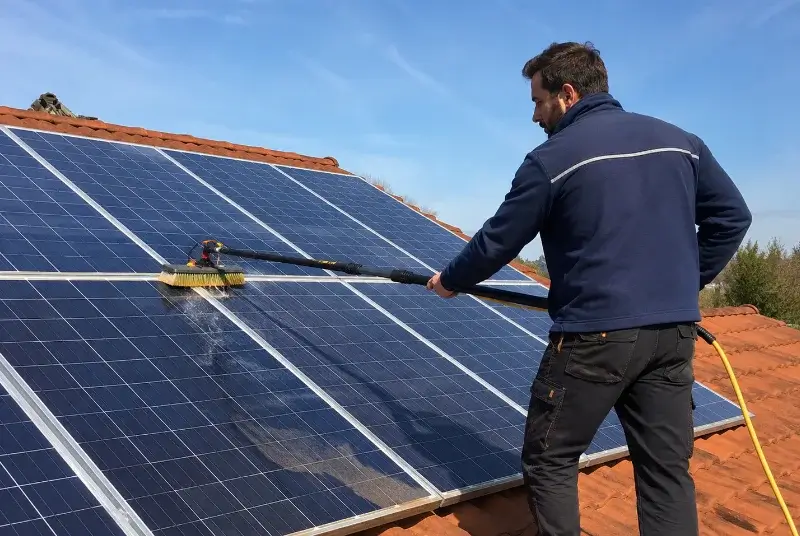 Nettoyage et entretien de panneaux solaires à Tourtoirac